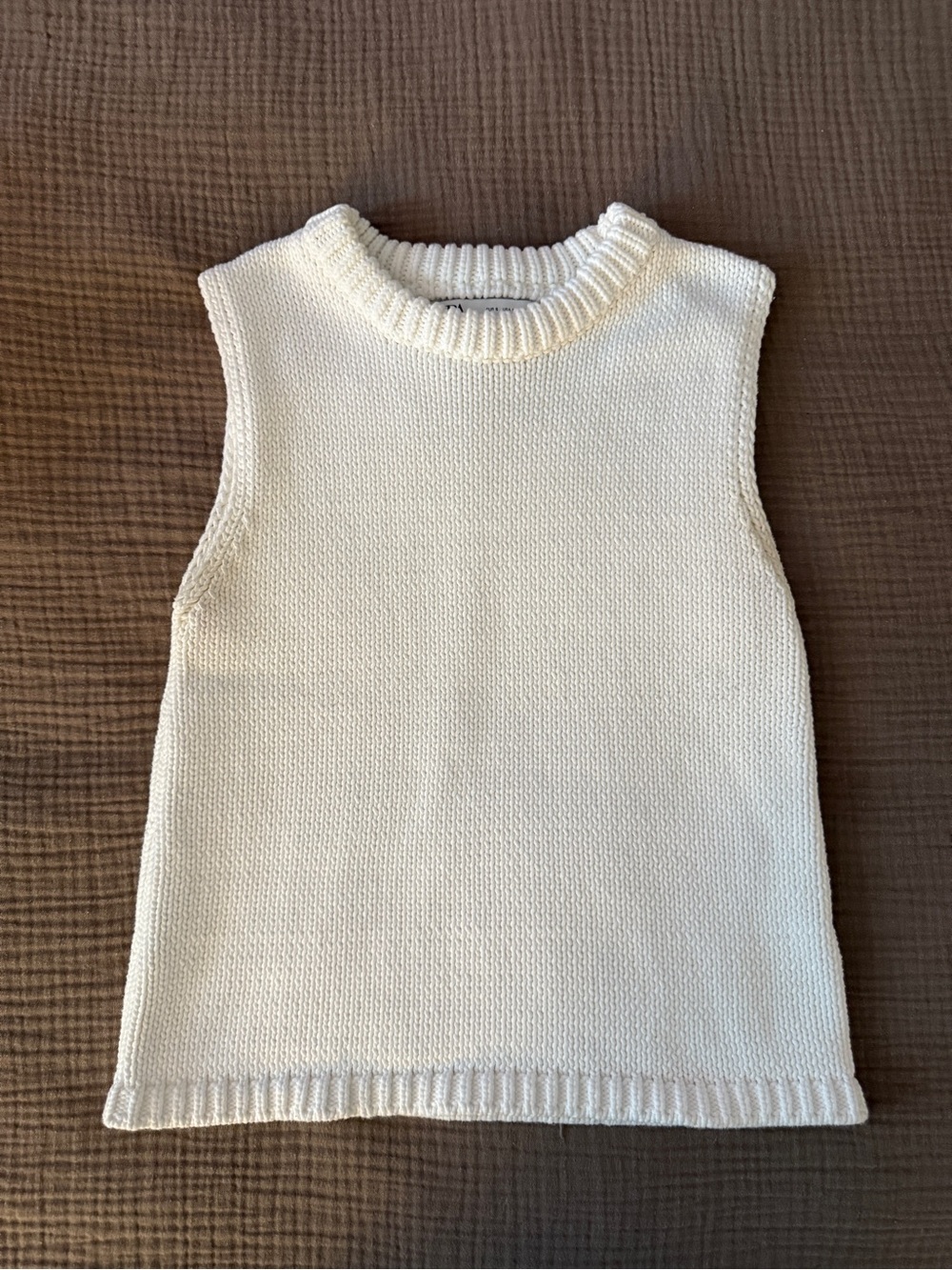 Knit Sweater Tank